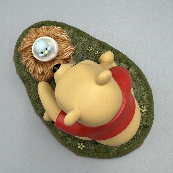 Vtg Disney Pooh and Friends Winnie the Pooh Figure Welcome Little One Blue Bird - Picture 12 of 16